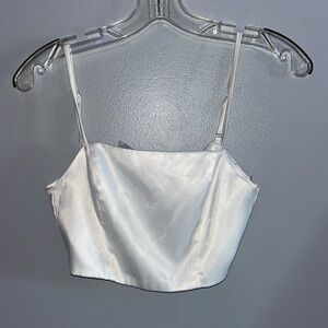 White Top with Tie in the Back